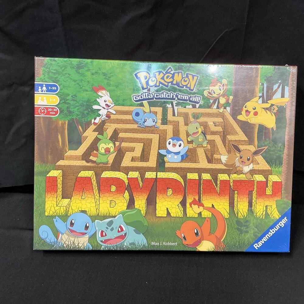 Ravensburger Pokemon Labyrinth Board Game New, Sealed